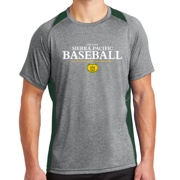 One Team  - Heather Colorblock Contender Tee Thumbnail