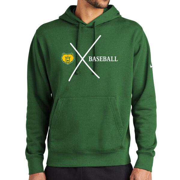 X  - Nike Fleece Sleeve Swoosh Pullover Hoodie Thumbnail